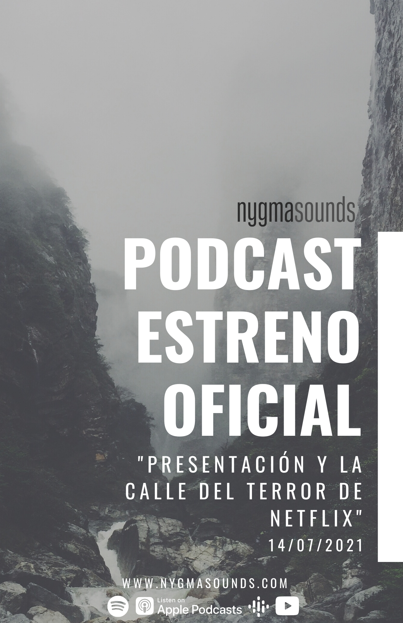 Flyer Capítulo 1 Podcast